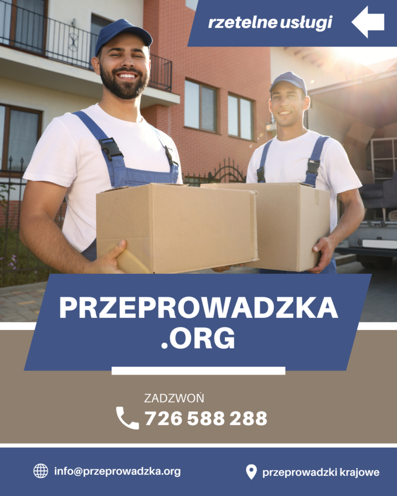 pracownicy firmy przeprowadzkowej niosący kartony podczas przeprowadzki